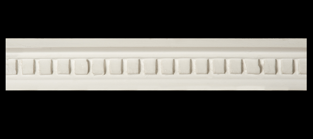 Moldura de yeso rectangular